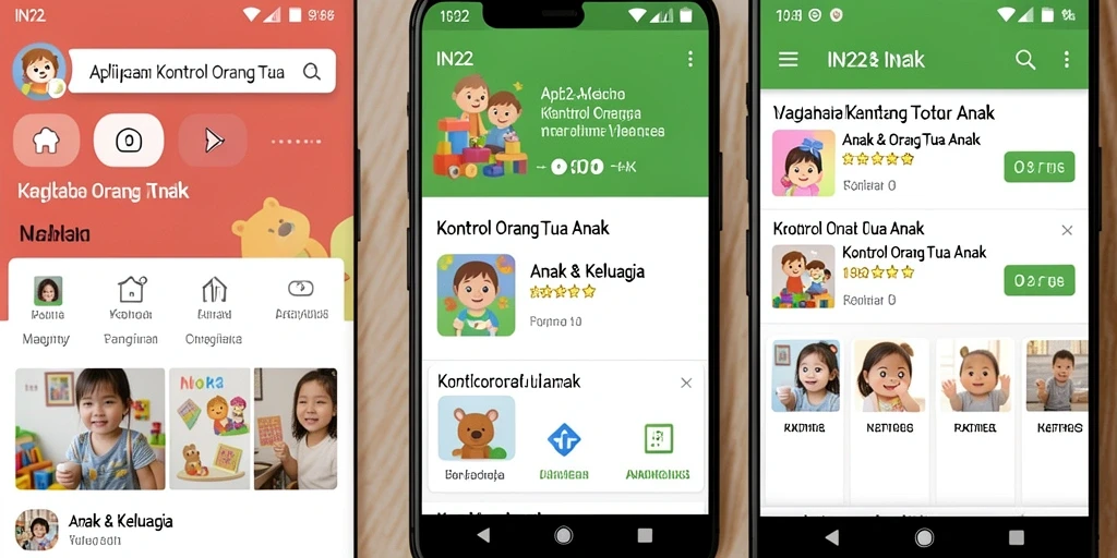 Antarmuka IN22 yang sederhana dan fungsional.