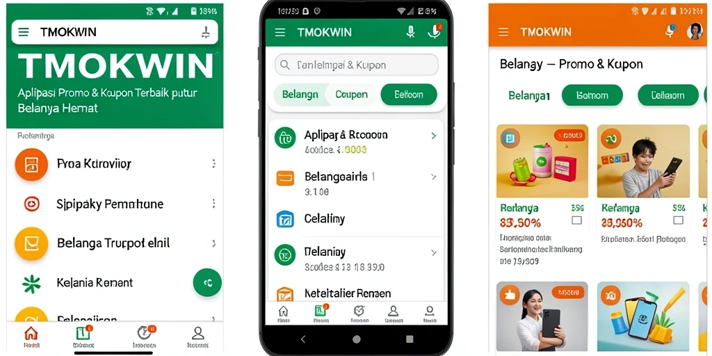 Tampilan antarmuka aplikasi TMOKWIN yang menarik dan mudah digunakan.